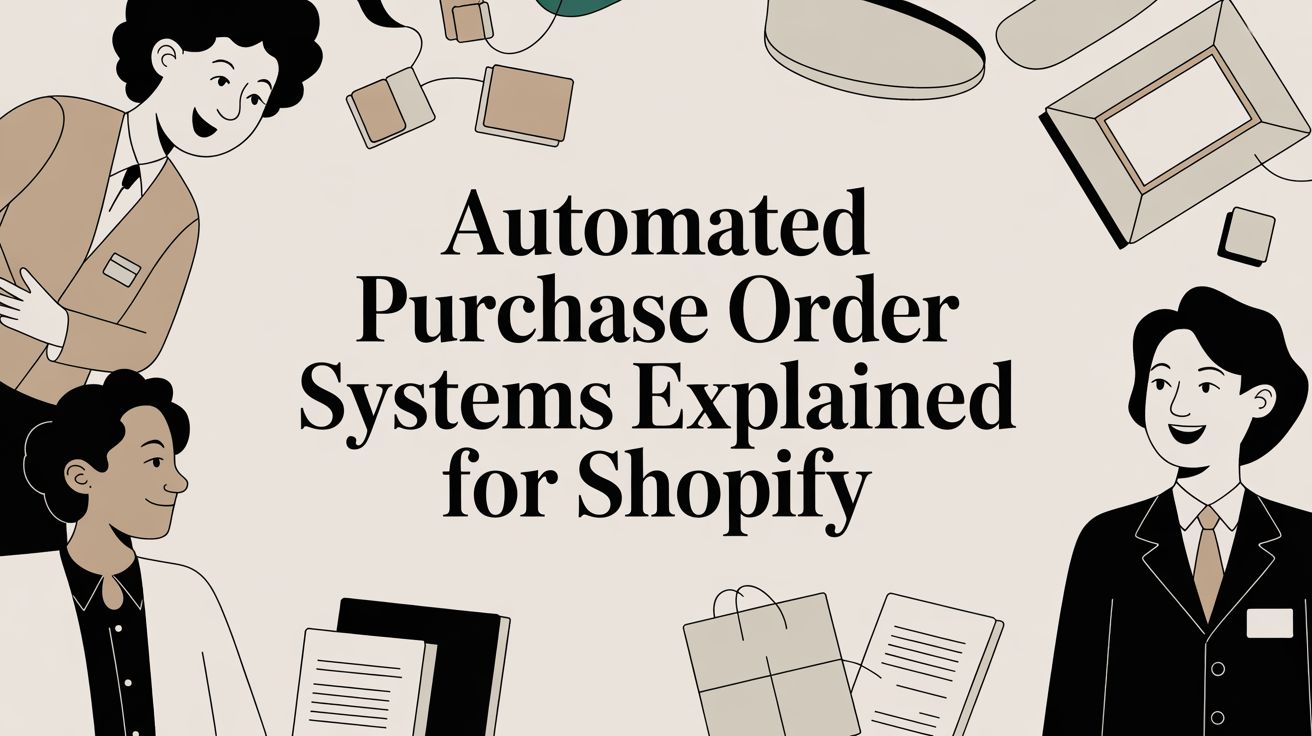Automated Purchase Order Systems Explained For Shopify cover image