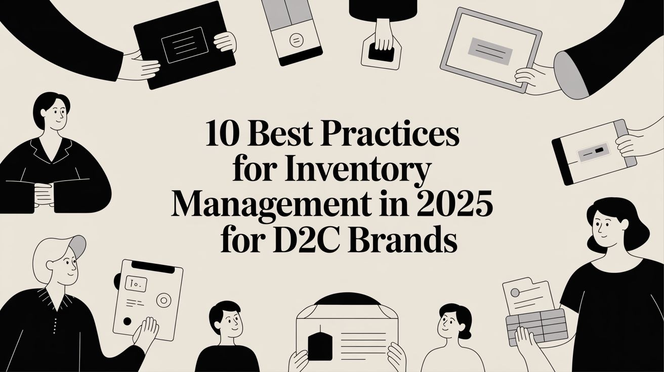 10 Best Practices for Inventory Management in 2025 for D2C Brands cover image