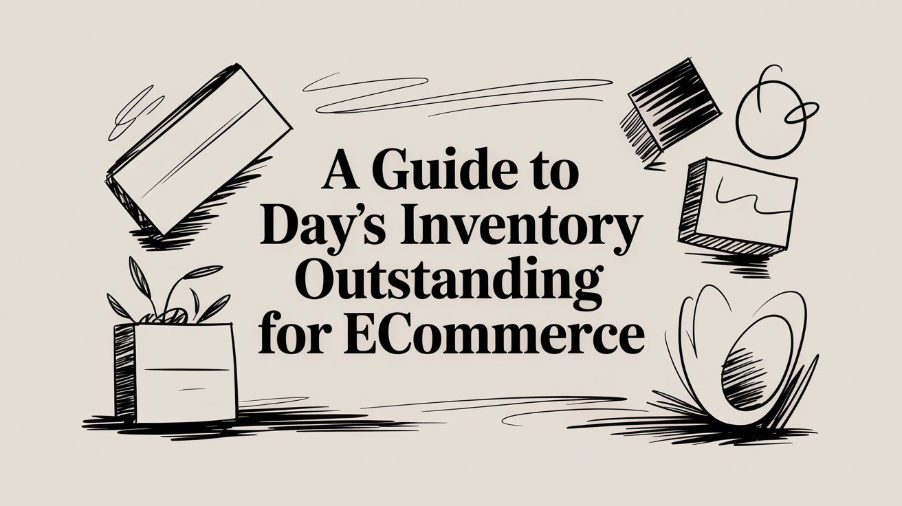 A Guide to Days Inventory Outstanding for Ecommerce cover image