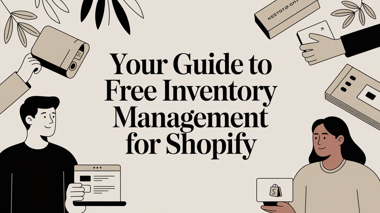 Your Guide to Free Inventory Management for Shopify cover image