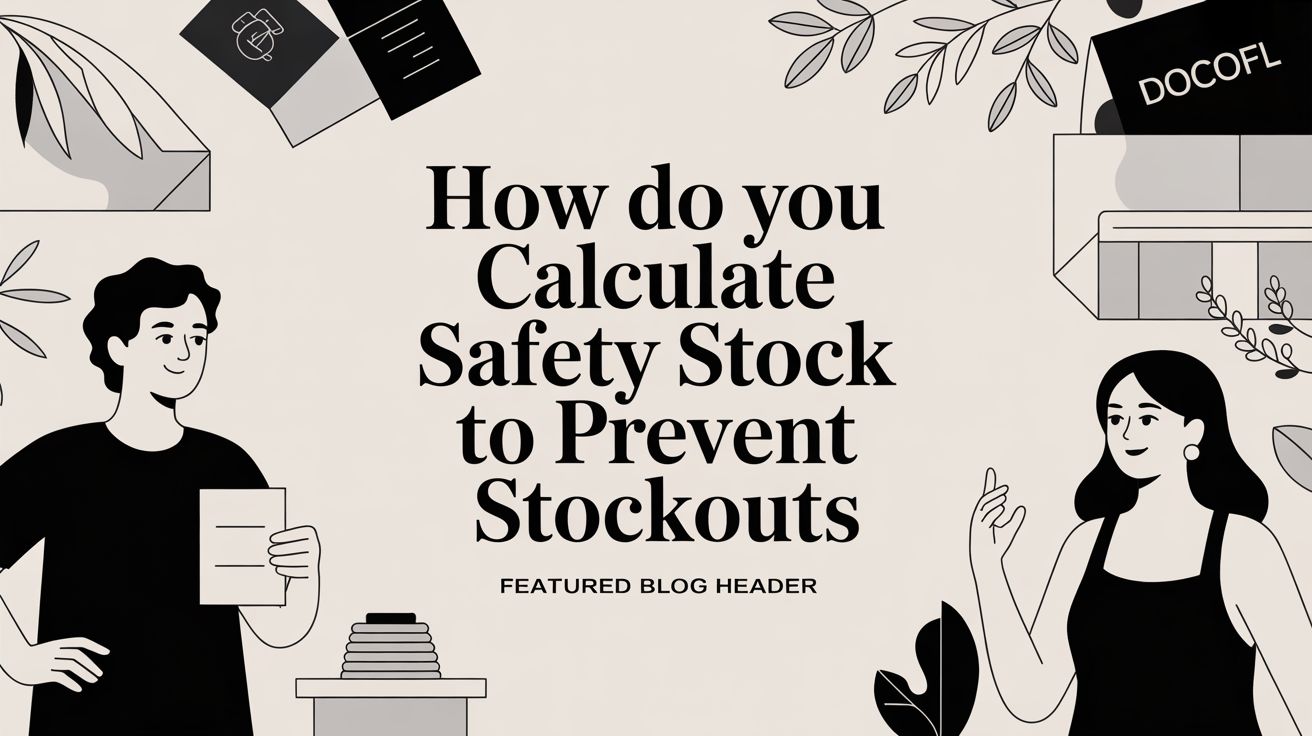 How Do You Calculate Safety Stock to Prevent Shopify Stockouts cover image