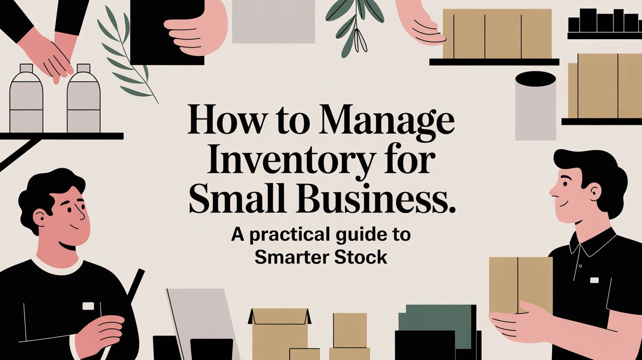 How to manage inventory for small business: A practical guide to smarter stock cover image