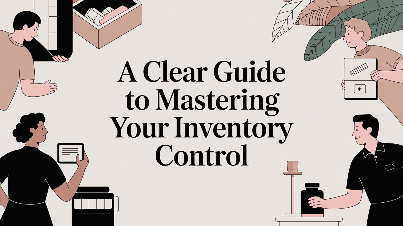 A Clear Guide to Mastering Your Inventory Control cover image