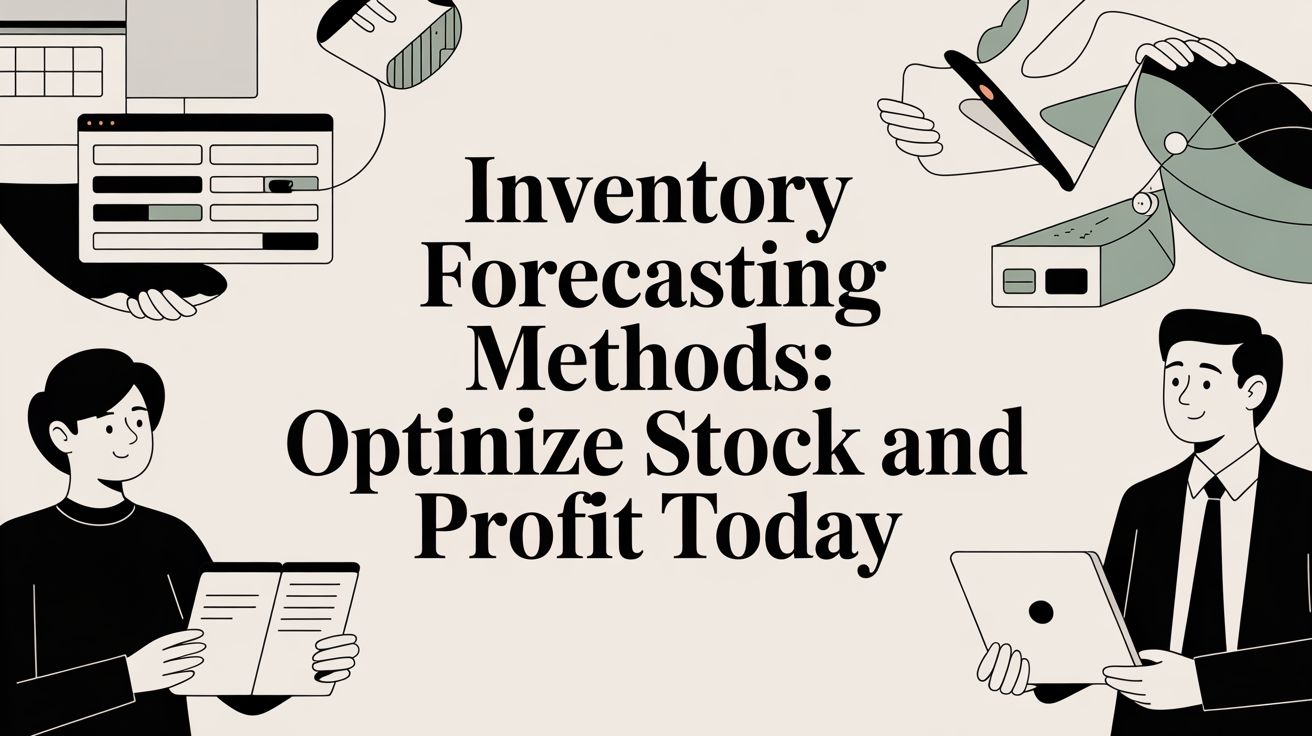 Inventory Forecasting Methods: Optimize Stock and Profit Today cover image