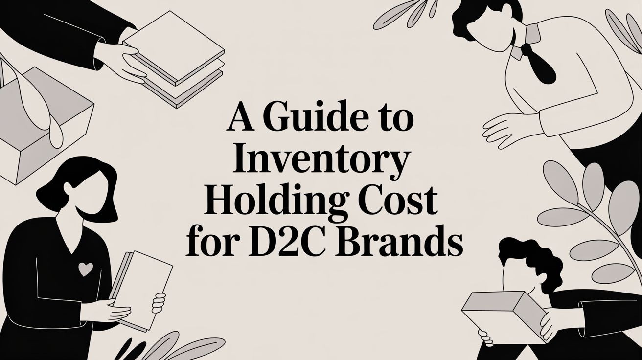 A Guide to Inventory Holding Cost for D2C Brands cover image