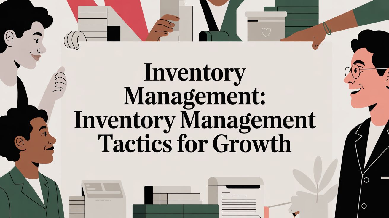 Inventory Management: inventory management tactics for growth cover image