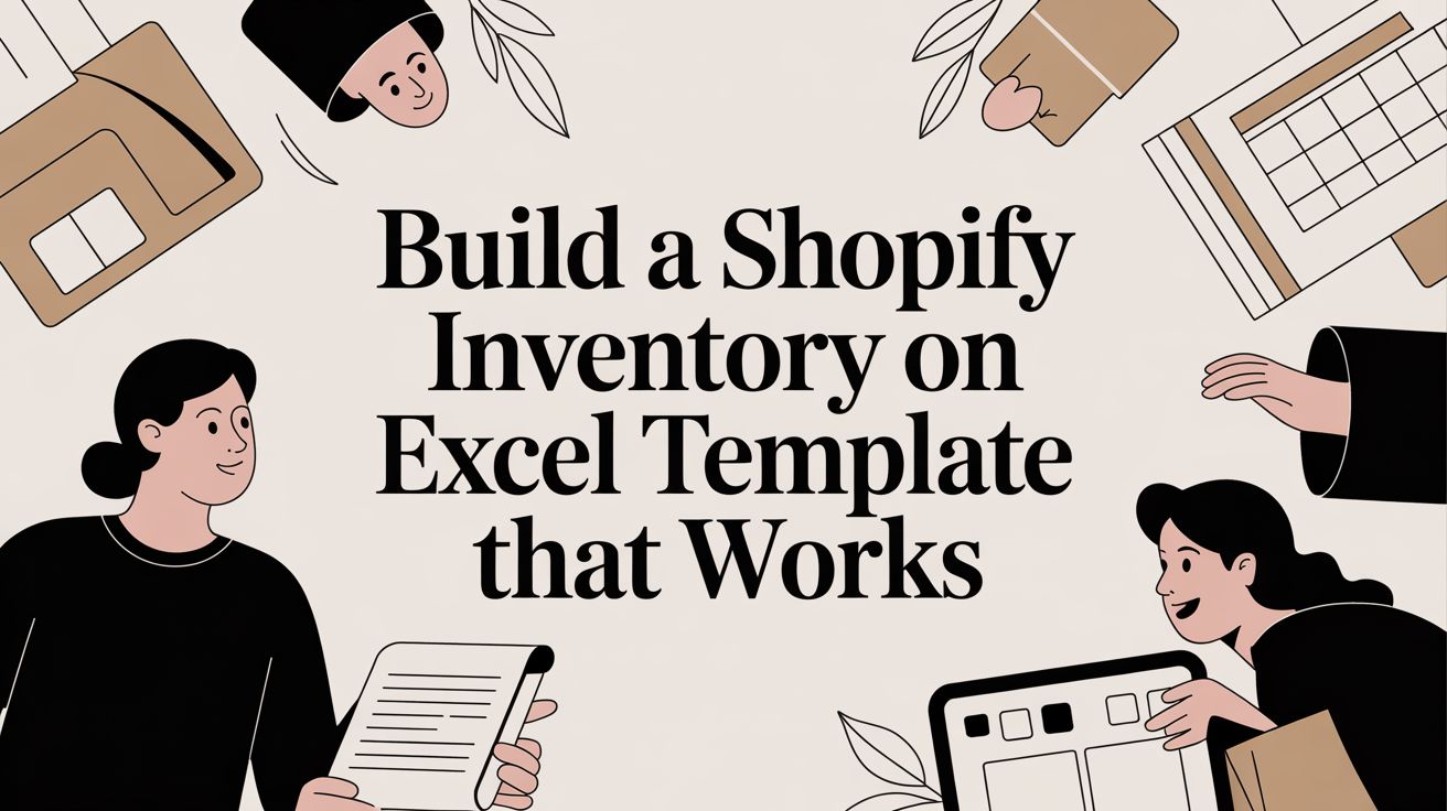 Build a Shopify Inventory on Excel Template That Works cover image
