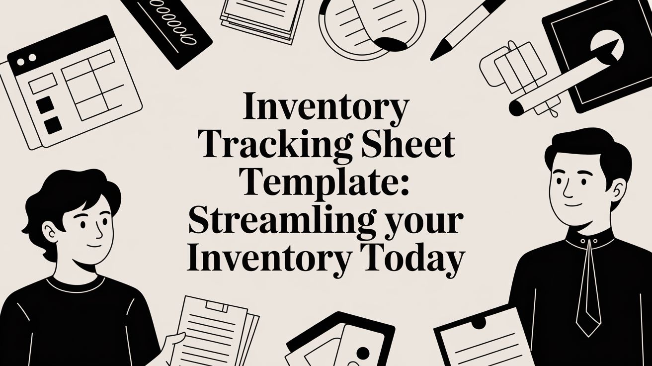 Inventory Tracking Sheet Template: Streamline Your Inventory Today cover image