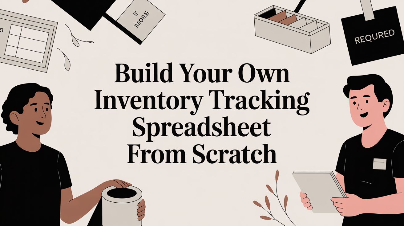 Build Your Own Inventory Tracking Spreadsheet From Scratch cover image