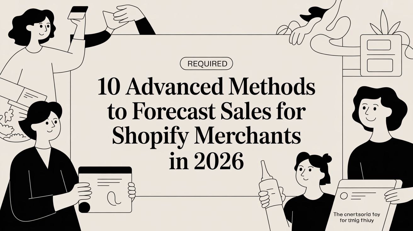 10 Advanced Methods to Forecast Sales for Shopify Merchants in 2026 cover image