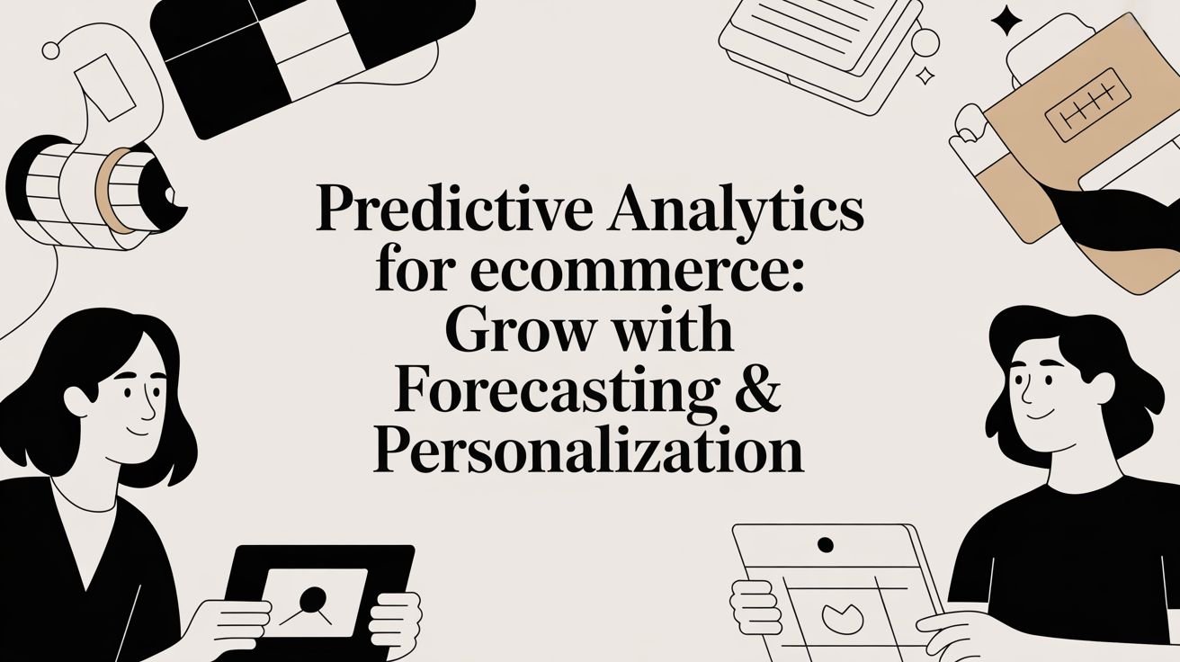 Predictive analytics for ecommerce: Grow with Forecasting & Personalization cover image