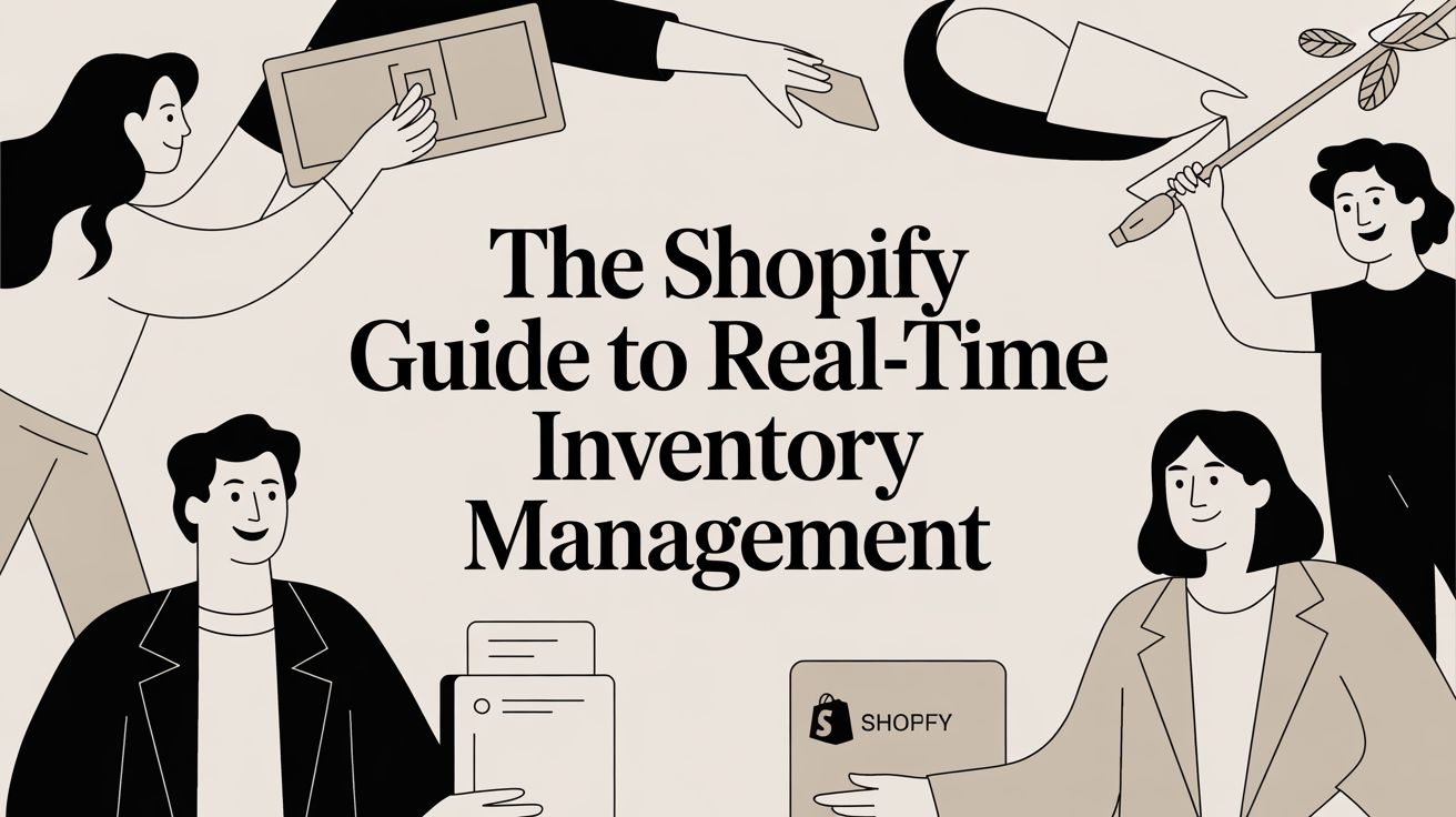 The Shopify Guide to Real-Time Inventory Management cover image