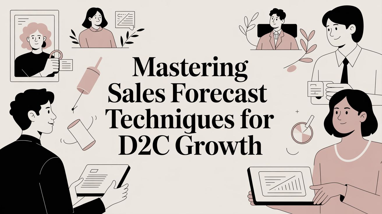 Mastering Sales Forecast Techniques for D2C Growth cover image