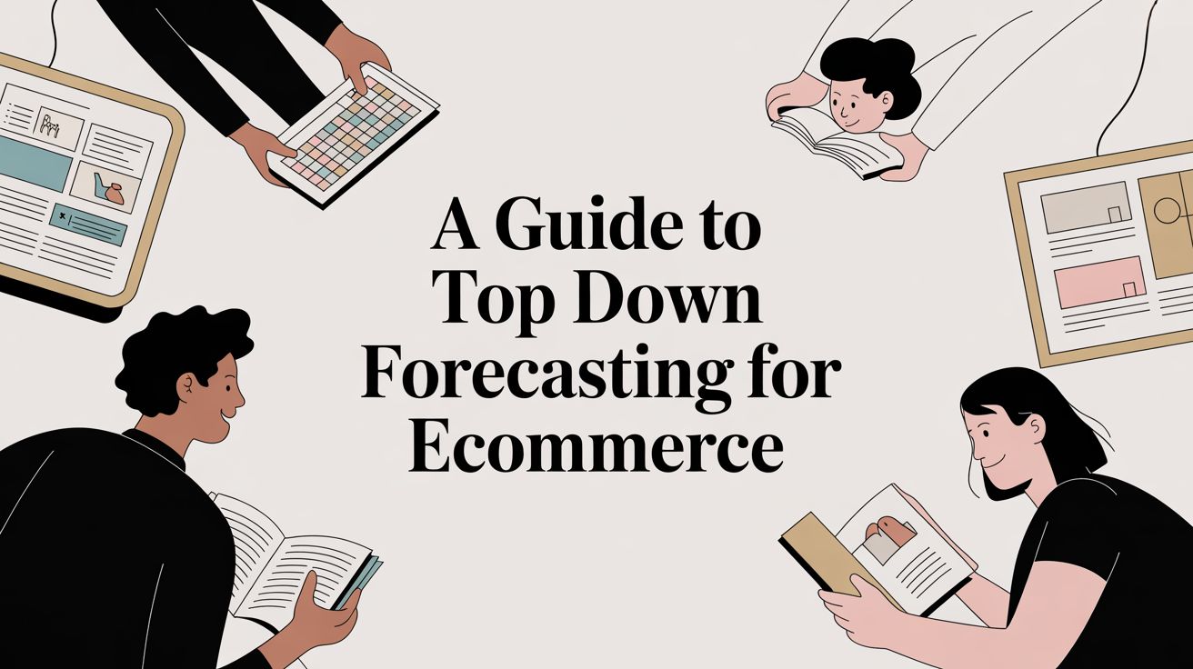 A Guide to Top Down Forecasting for Ecommerce cover image