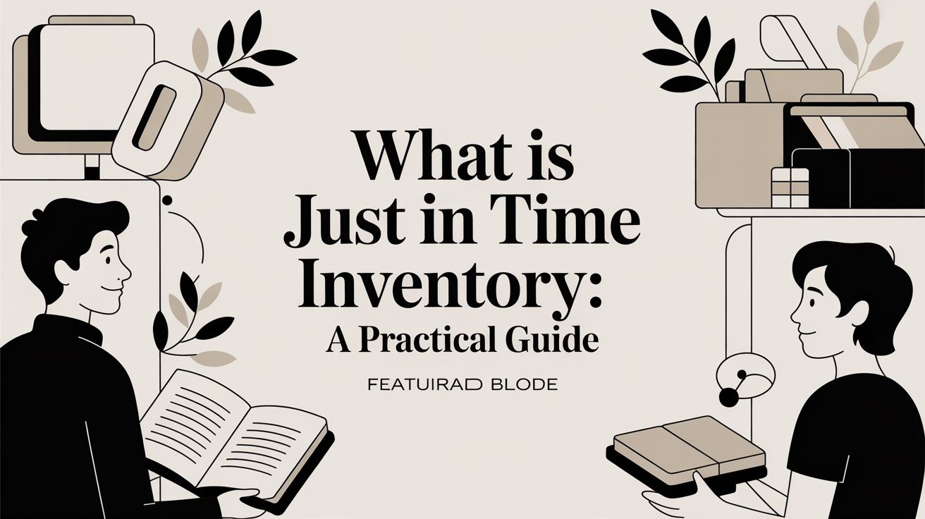 What is Just in Time Inventory: A Practical Guide cover image