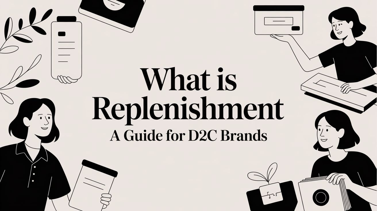 What Is Replenishment A Guide for D2C Brands cover image